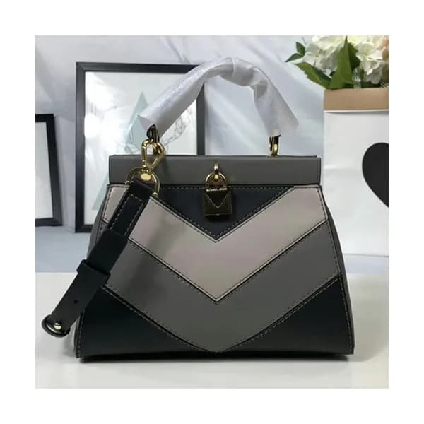 Michael Kors Leather Gramercy Frame Tote Shoulder … - 1