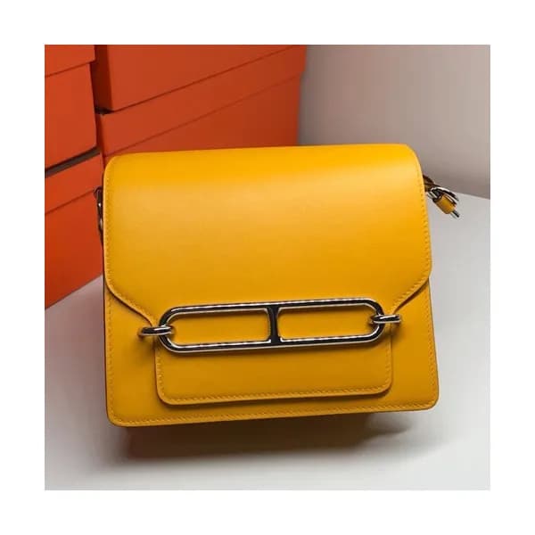 Hermes Roulis Swift Leather Shoulder Bag ,19cm - 에… - 1