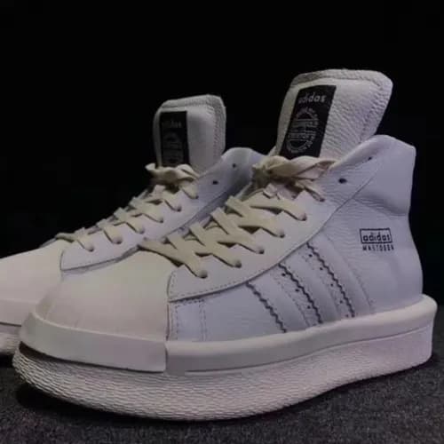 Adidas x Rick Owens High-top Mastodon Pro Model Wh… - 1