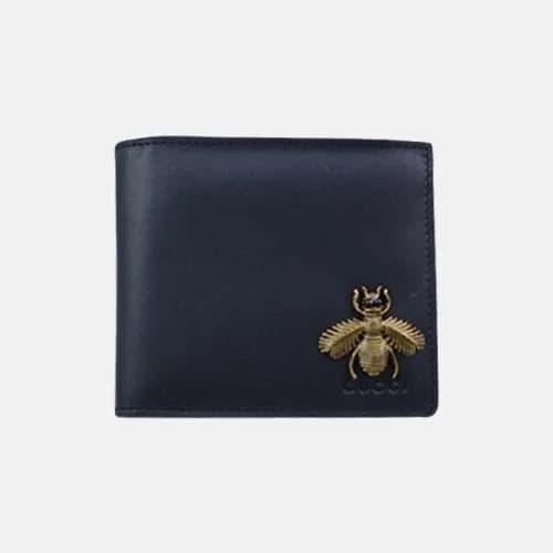 Gucci 2019 Mens Honeybee Detail Bifold Wallet 4287… - 1