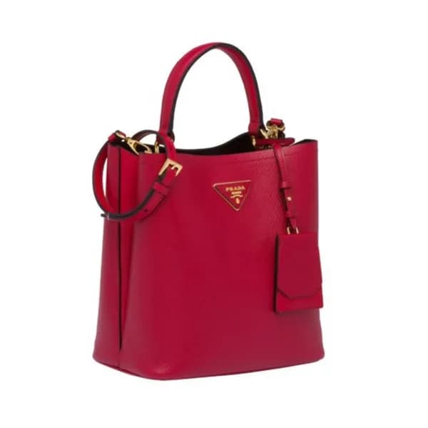 Prada Double Saffiano Tote Shoulder Bag,23cm - 프라다… - 1