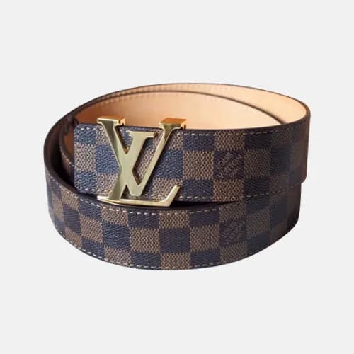 Louis vuitton 2019 Mens Damier Initial Logo Leathe… - 1