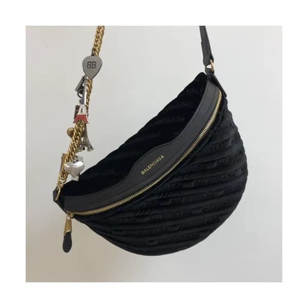 Balenciaga 2019 Velvet Belt Bag ,27CM - 발렌시아가 2019… - 1