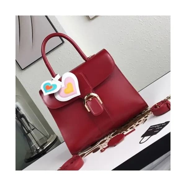 Delvaux 2019 Brillant Leather Tote Shoulder Bag,28… - 1