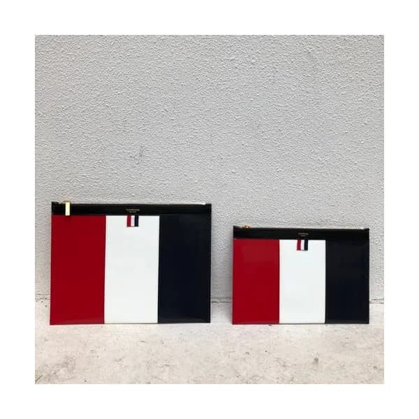 Thom Browne 2019 Leather Clutch Bag ,30/33cm - 톰브라… - 1