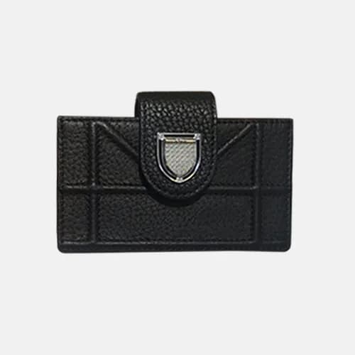 Dior 2019 Ladies Leather Card Purse,11cm - 디올 2019… - 1