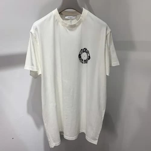Givenchy 2019 Mm/Wm Logo Oversize Cotton Short Sle… - 1