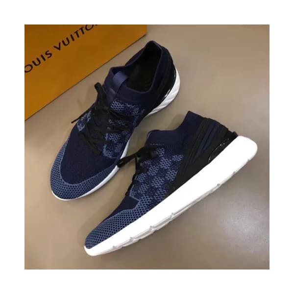 Louis vuitton 2019 Mens Initial Logo Leather Runni… - 1
