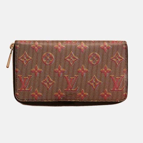 Louis Vuitton 2019 Monogram Leather Zip Wallet M68… - 1