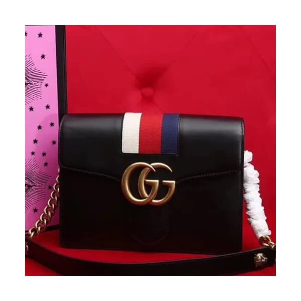 Gucci 2019 GG Marmont Women Chain Shoulder Bag,27… - 1