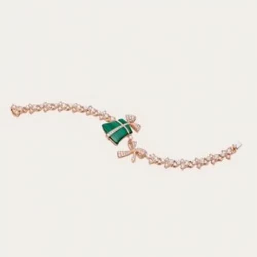 BULGARI Rose Glod Bangle -불가리 여성 로즈 골드 도금 팔찌BUL003… - 1