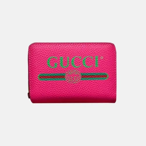 Gucci 2019 Logo Leather Card Case,496319 - 구찌 로고 남… - 1