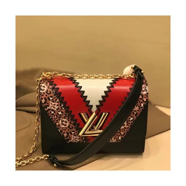 Louis Vuitton 2019 Leather Twist Shouder Bag,23cm … - 1