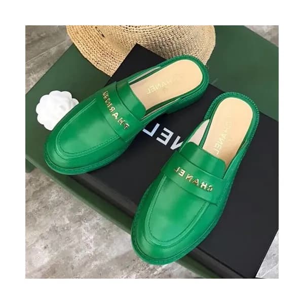 Chanel 2019 Ladies Leather Bloafer Slipper - 샤넬 20… - 1