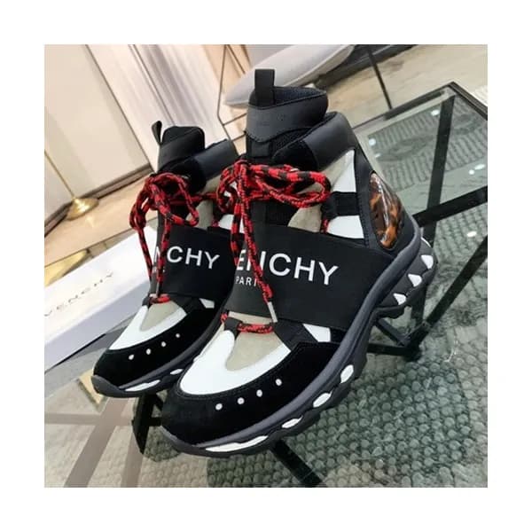 Givenchy 2019 Mens Leather Sneakers - 지방시 2019 남성용… - 1