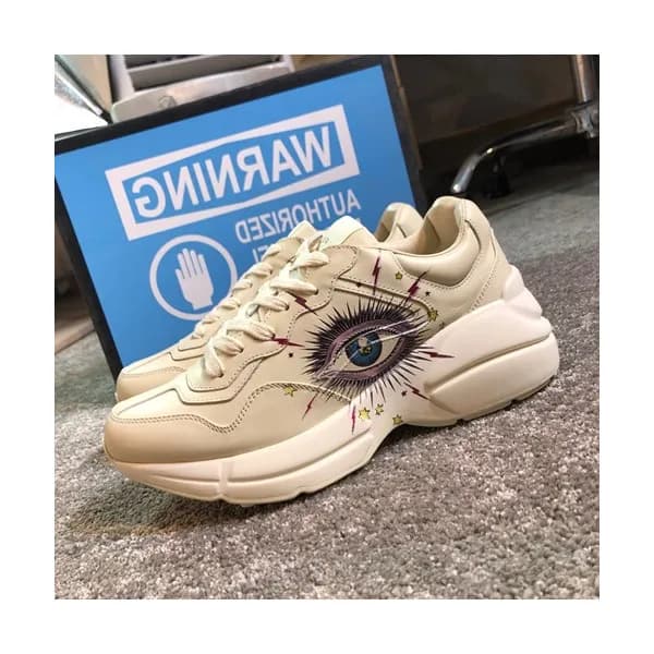 Gucci 2019 Mm/Wm Leather Sneakers - 구찌 2019 남여공용 레… - 1