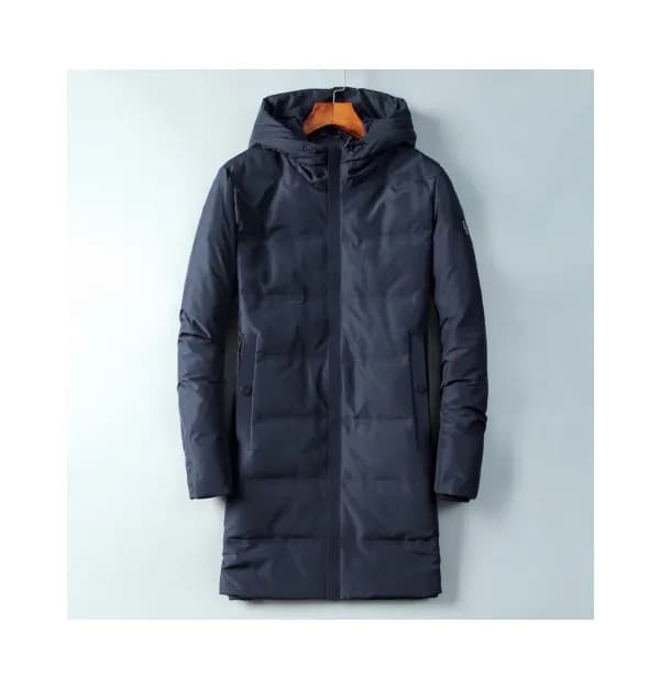 Moncler 2019 Mens Patch Logo Modern Goose Down Lon… - 1