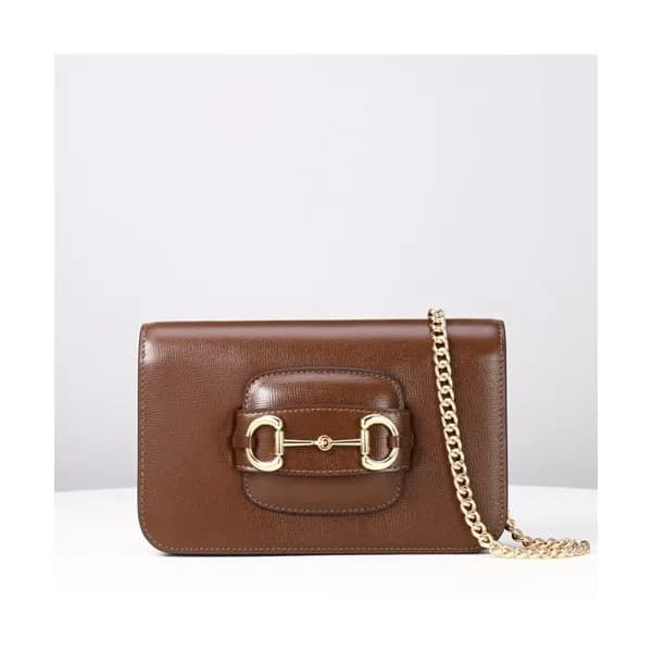 Gucci 2019 Leather Chain Shoulder Bag,20CM - 구찌 20… - 1
