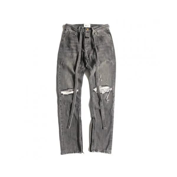 Fear of god 2019 Mens Logo Modern Casual Denim Pan… - 1
