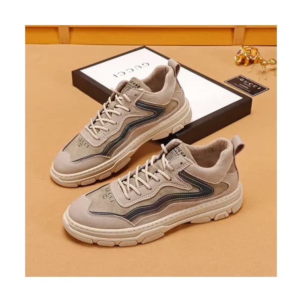 Gucci 2019 Mens Leather Sneakers - 구찌 2019 남성용 레더 … - 1