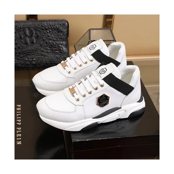 Philipp plein 2020 Mens Leather Sneakers - 필립플레인 … - 1