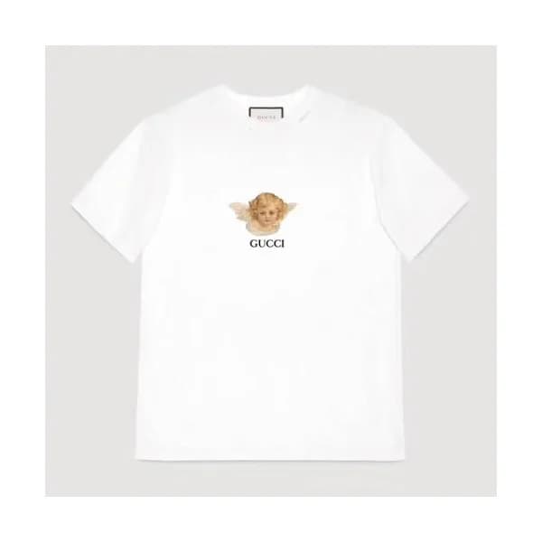 [매장판]Gucci 2020 Mm/Wm Logo Silket Short Sleeved Ts… - 1