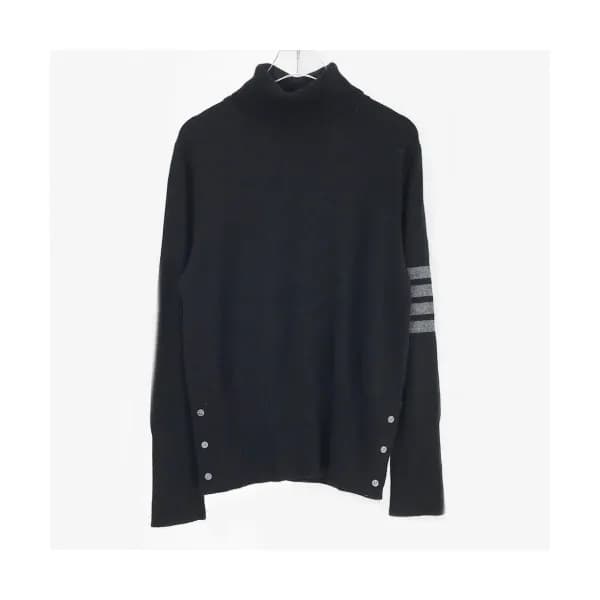 [톰브라운]Thom Browne 2020 Mens Strap Turtle-neck Cash… - 1