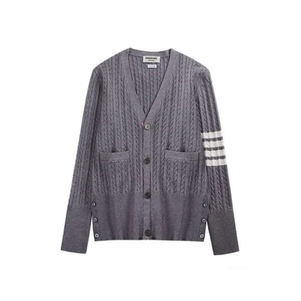 [톰브라운]Thom Browne 2020 Mm/Wm Strap V-neck Cardigan… - 1