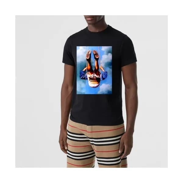 [버버리]Burberry 2020 Mens Logo Cotton Short Sleeved … - 1