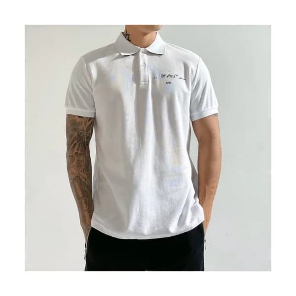 [오프화이트]Off-white 2020 Mens Printing Logo Cotton Po… - 1