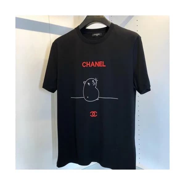 [샤넬]Chanel 2020 Mm/Wm 'CC' Logo Cotton Sho… - 1