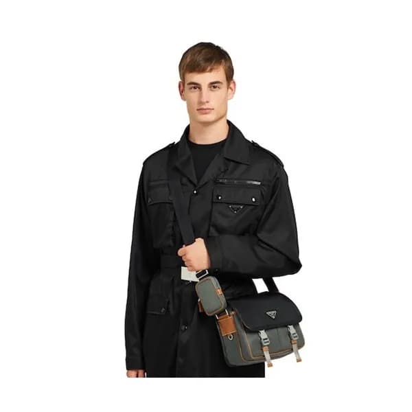 Prada 2020 Nylon Messenger Shoulder Bag,26CM - 프라다… - 1
