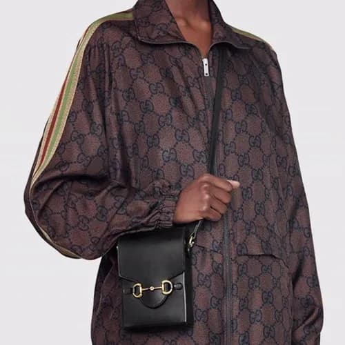 Gucci 2020 Leather Phone Bag Shoulder Bag,17CM - 구… - 1