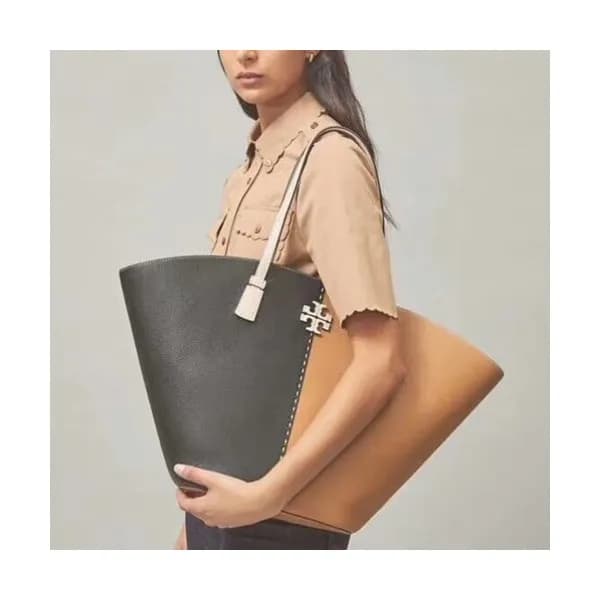 Tory Burch 2020 Leather Tote Shopper Bag,57cm - 토리…