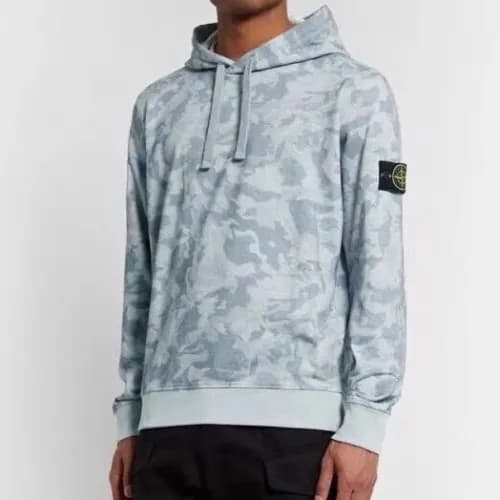 [스톤아일랜드]Stone Island 2020 Mens Logo Cotton Hoodie… - 1