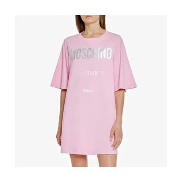 [모스키노]Moschino 2020 Mm/Wm Logo Cotton Short Sleeve… - 1