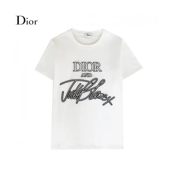 [디올]Dior 2021 Mm/Wm Casual Crew-neck Short Sleeved… - 1