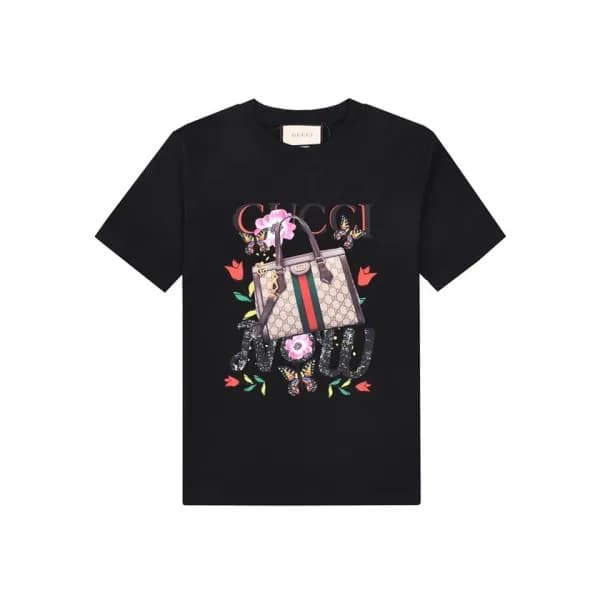 [매장판]Gucci 2021 Mm/Wm Logo Short Sleeved Tshirts -… - 1