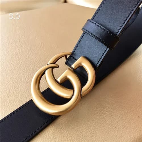 Gucci 2021 Women's Leather Belt,3.0cm,GUBT0166… - 1