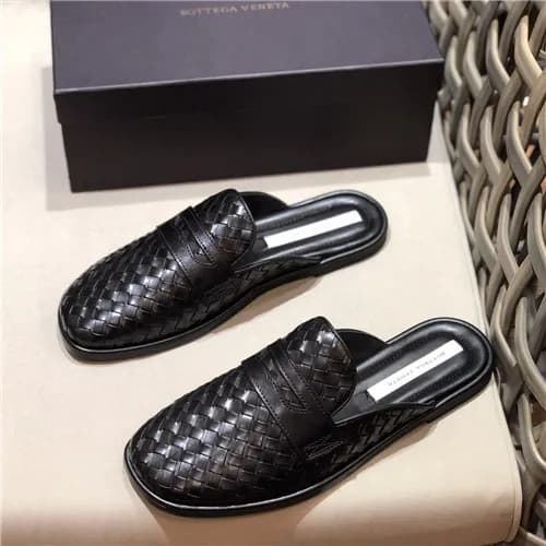 Bottega Veneta 2021 Men's Leather Mule,bvs0364… - 1