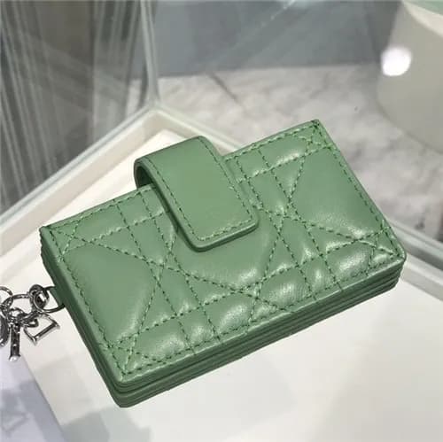 Dior 2021 Women's Leather Card Purse,10.5cm,DI… - 1