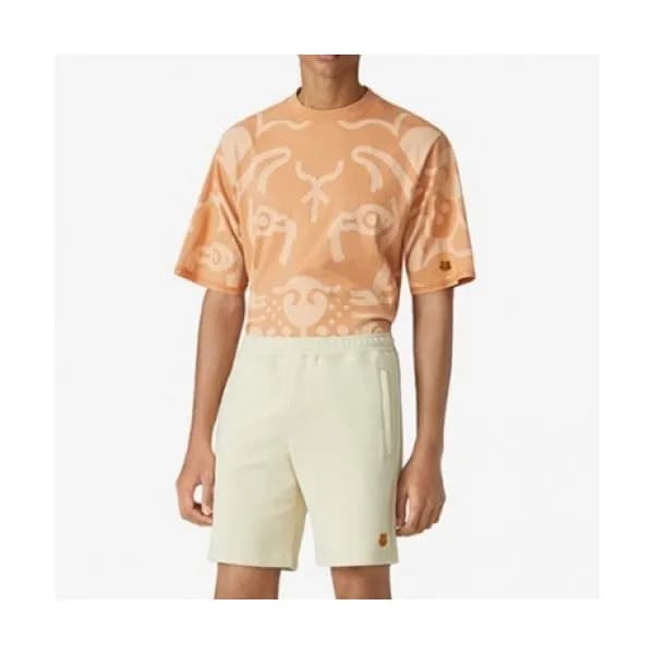 Kenzo Mens Casual Logo Cotton Training Short Pant… - 1