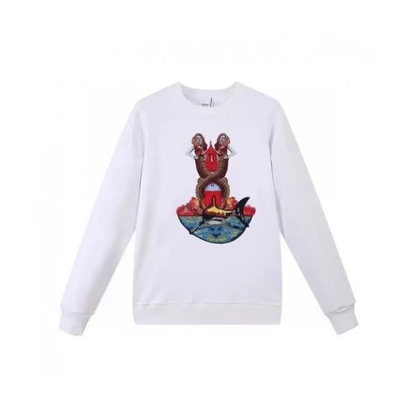 Burberry Mm/Wm Logo Casual Cotton Tshirts White -… - 1