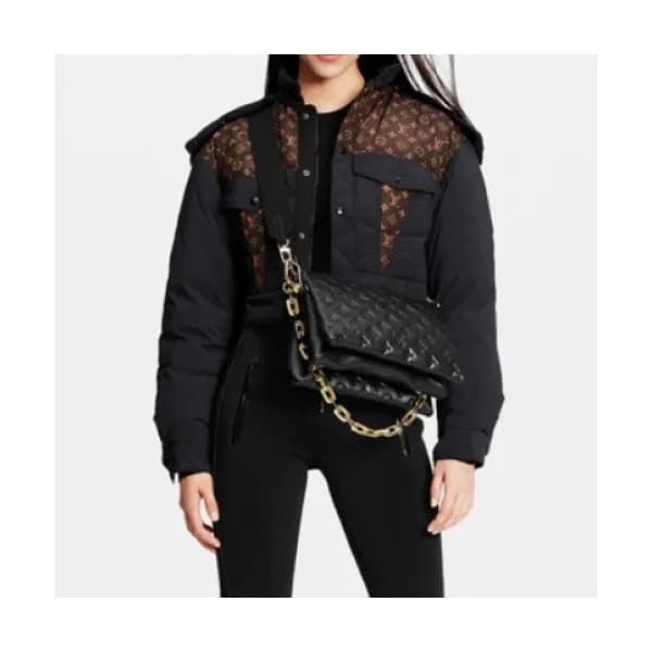 Louis vuitton Mens Logo Down Padding Black - 루이비통 … - 1