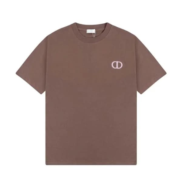 디올 남성 카멜 크루넥 반팔티 - Mens Camel Tshirts - dio01856x - 1