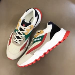 디스퀘어드 남성 트렌디 레드 스니커즈 - Mens Red Sneakers - dsq0030…