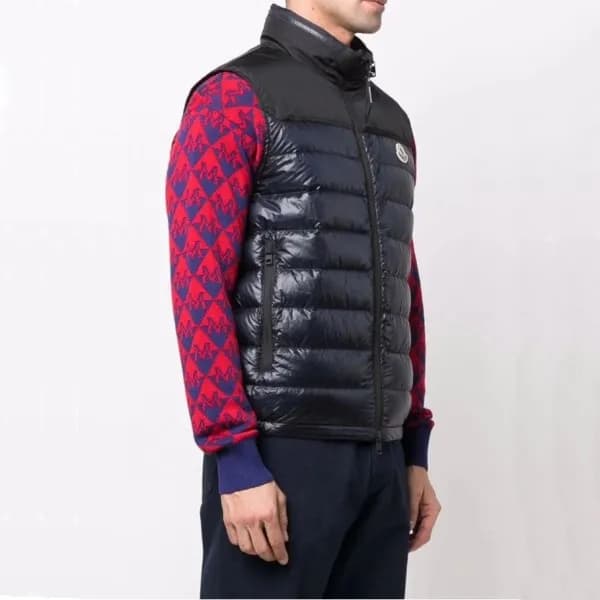 몽클레어 남성 블랙 다운 베스트 - Moncler Mens Black Vest - moc0… - 1