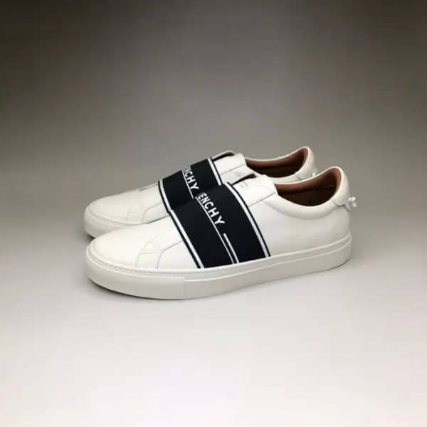 지방시 남/녀 클래식 화이트 스니커즈 - Givenchy Unisex White Sneak… - 1