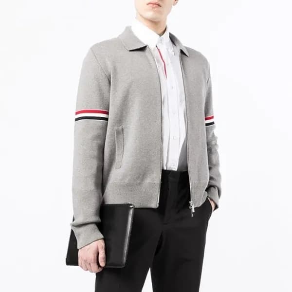 톰브라운 남성 니트 자켓 - Thom Browne Mens Knit Jackets - th… - 1