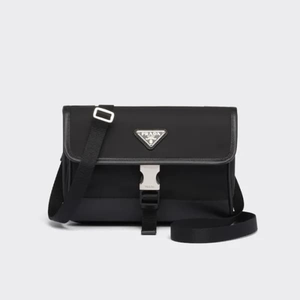 프라다 남성 블랙 플랩백 - Prada Mens Black Cross Bag - pr301…